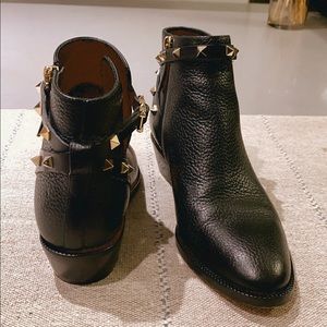 Valentino Rockstud boots